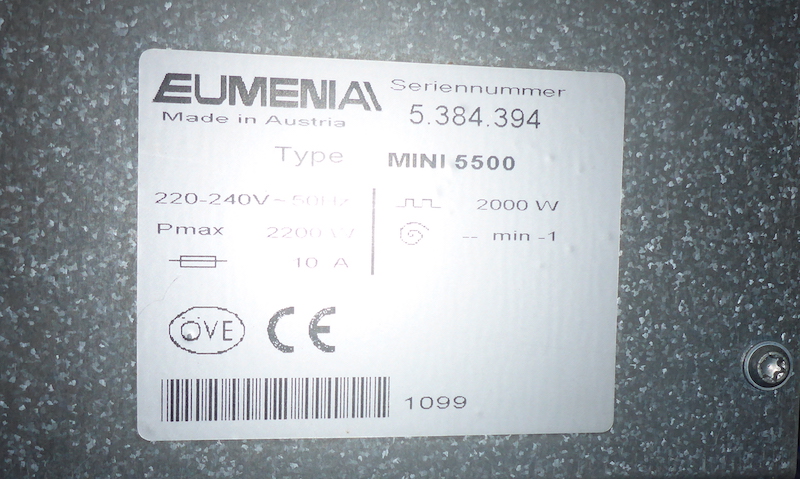  Amel Super Maramu 2000 Eumenia Mini 5500 Dishwasher 