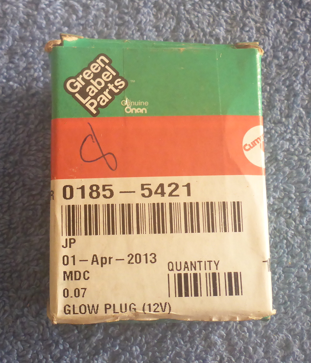  Onan 0185 5421 Glow Plugs (X3) for sale SXM Saint Martin Sint Maarten